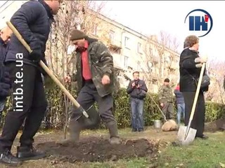 В областном центре высадили Аллею волонтеров