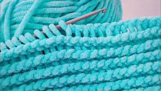 KOLAY KADFE PTEN tunusii BEBEK BATTANYES Easy velvet tunusian baby blanke pattern forbeginners