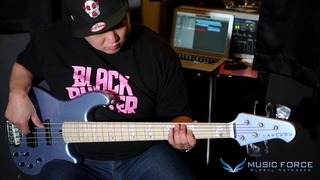 MusicForce Lakland Skyline 55-02 Custom Bass Demo