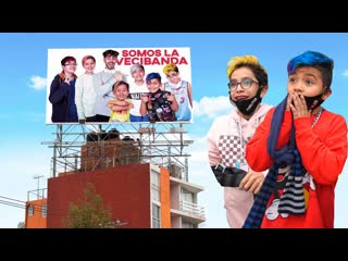 SORPRENDO A MIS VECINOS CON UN ANUNCIO ESPECTACULAR!