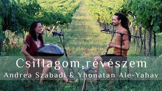 Csillagom, révészem - hungarian folk song | handpan & flute | Yishama Pantam