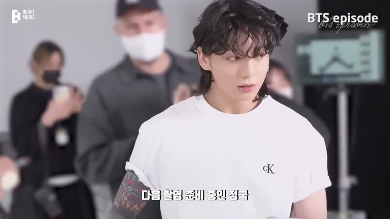 Jung Kook s Calvin Klein Commercial Shoot Sketch