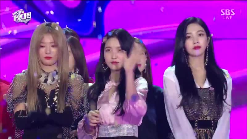 181225 2018 SBS 가요대전 Ending
