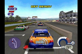 Jarrett & Labonte: Stock Car Racing ... (PS1) 60fps