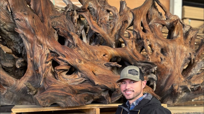 1500 Yr Old Redwood Table Build, 65, 000