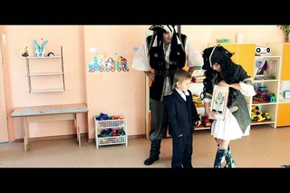 детский праздник в саду