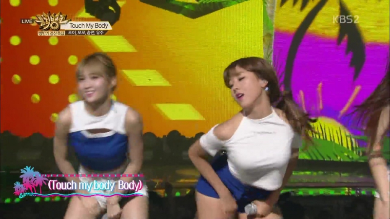 160624 Momo, Yuju, Joy, Seungyeon Touch My Body Music