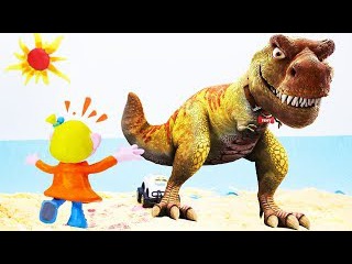 DIY Kinetic Sand Animals | Learn Wild Animals