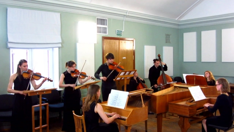 MVI 1671 И. С. Бах. Концерт для 3 х клавесинов 1 ре минор, BWV