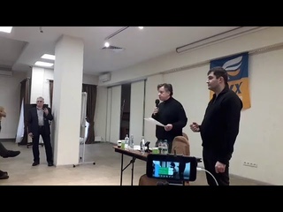 Зустріч Давіда Сакварелідзе з громадою та прихильниками.
