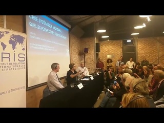 A CONFERÊNCIA COM A EX-PRESIDENTA DILMA EM PARIS  NO IRIS PARTE 1