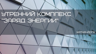 Утренний комплекс “Заряд энергии“. Хатха-йога. Свинцов Павел