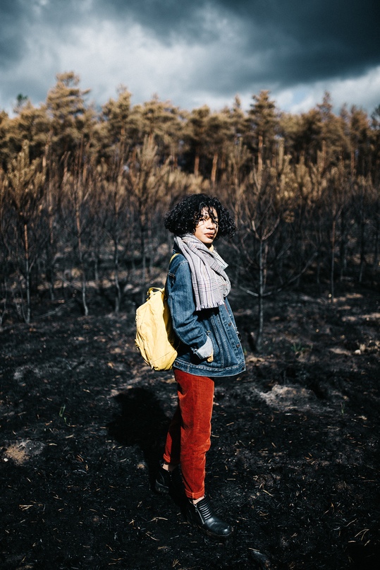 https://www.behance.net/gallery/70603257/In-a-burned-forest-with-Belle