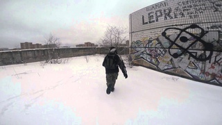 ХЗБ. ЗАПАЛ на крыше от UrbanWalk. Погоня от ЧОПовцев.