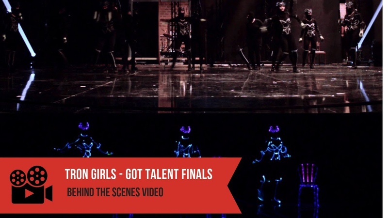 Tron Girls Czechoslovakia Got Talent 2018 Finals Behind the