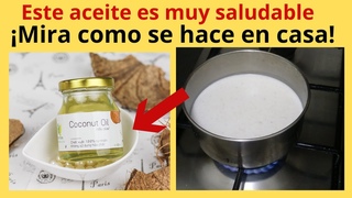 como hacer ACEITE de COCO CASERO con COCO Rallado