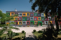 корпуса в лагере смарт кемп. Smart camp крым лагерь. Smart camp крым лагерь. лагерь смарт ульяновск. лагерь смарт кэмп.