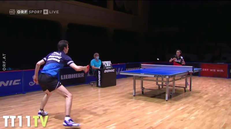 Liu Jia vs Stefan Fegerl Final 2020 Top of Austria