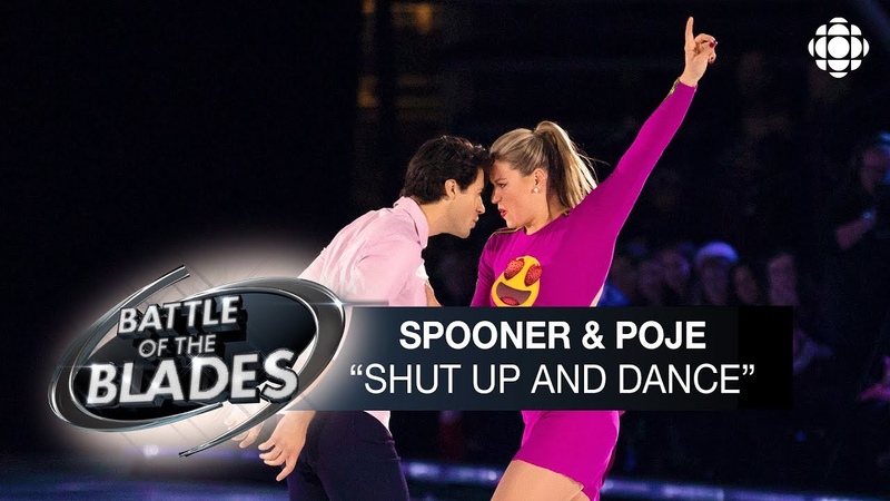 Natalie Spooner and Andrew Poje perform to Shut Up and Dance by Walk the Moon, Battle of the
