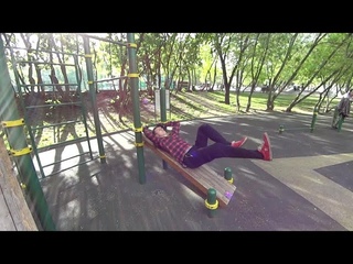 Велосипед.Спорт по-быстрому / Abs Workout