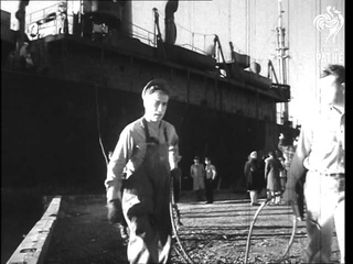 Port Scenes Aka Half Tanker (1946)