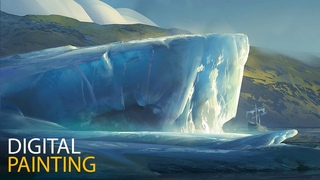 Iceberg: Digital Painting Process