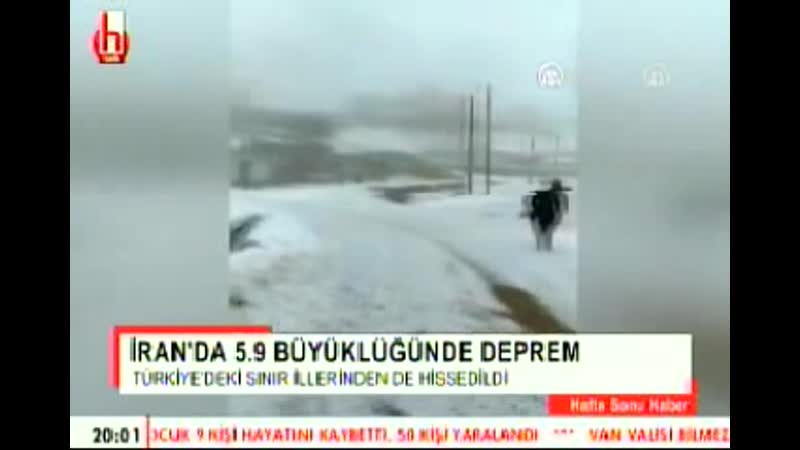 İ RANDA 2. NCİ DEPREM.