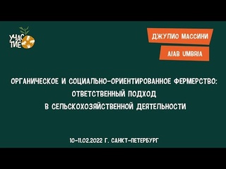 Выступление Джулио Массини на семинаре проекта «Участие»