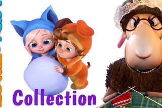 Baa Baa Black Sheep | Christmas Nursery Rhymes Collection | Baa Baa Black Sheep from Dave and Ava
