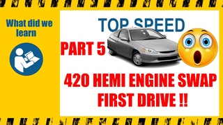 We road test the 420 cc Hemi powered street legal go kart.