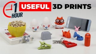 Useful 3D Prints READY in 1 Hour