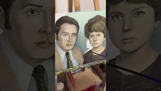 НАКОНЕЦ #скороновыйгод #художник_вреж_киракосян #портрет #живопись #art #artist #portrait