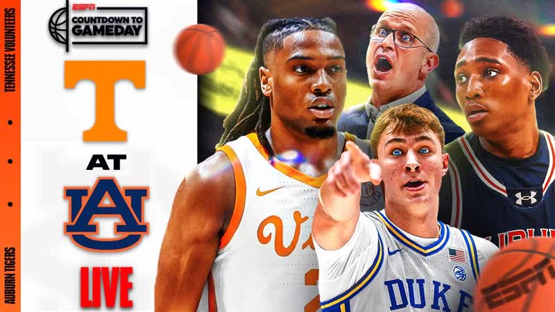 No. 1 Auburn vs No. 6 Tennessee: A Must Watch Showdown , Countdown to Game