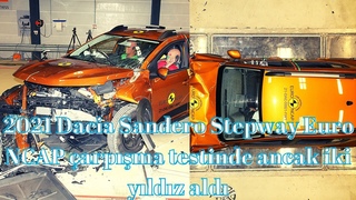 2021 Dacia Sandero Stepway Euro NCAP arpma testinde ancak iki yldz ald