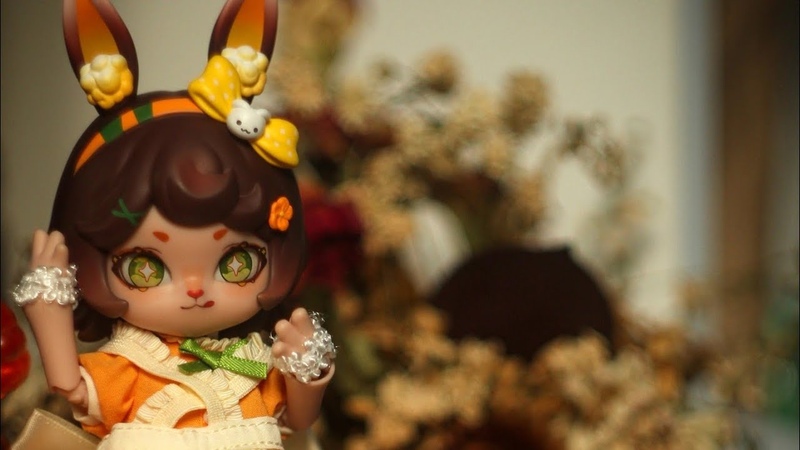 Распаковка и обзор COME4 FREE Bonnie bjd blind box Brown Coco Зайка в