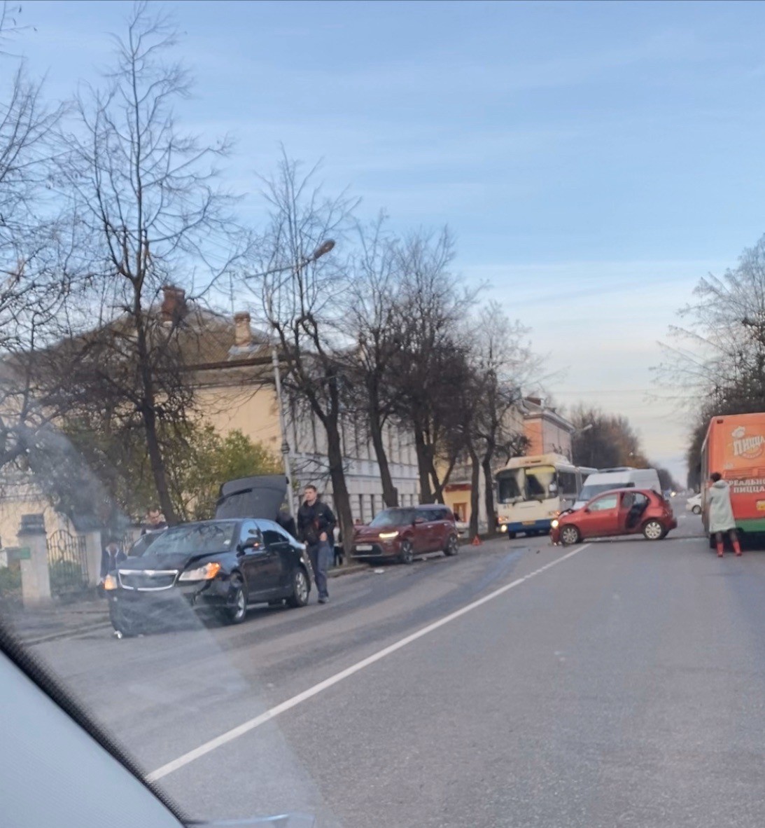 Дтп на ул. Большая Московская Это картинка