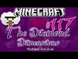 VILLAGE IN THE SKY | Diamond Dimensions Modded Survival #117 | Minecraft