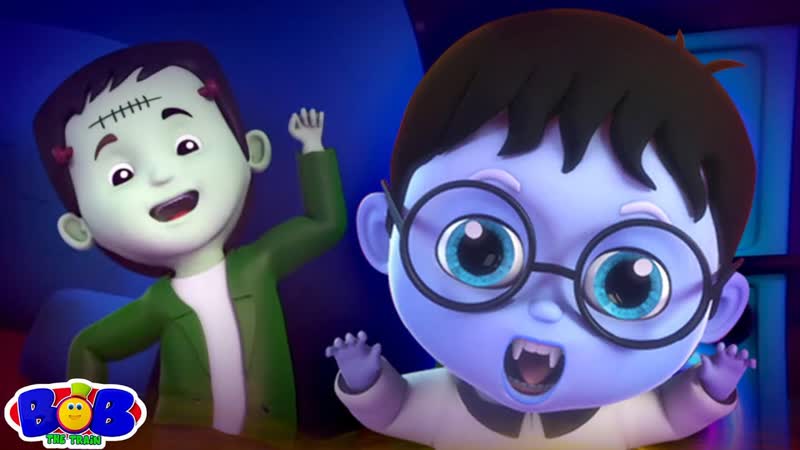 Monster Dance Party, Trick or Treat, Spooky Nursery Rhymes and Songs, Cartoon Videos For