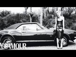 Pink Plays Desert Island with us at her June 2013 Glamour Cover-Shoot