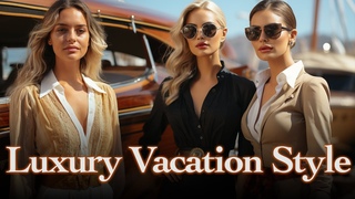 Stay Fashionable on Your Vacation with these Stunning Outfit Ideas | Italian Luxury Street Style