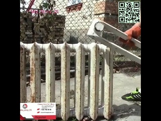 СВОИМИ РУКАМИ Как из старой батарейки сделать буржуйку