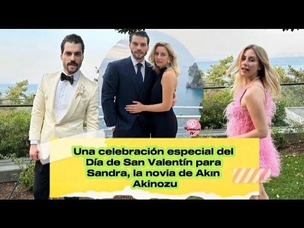 Una celebración especial del Día de San Valentín para Sandra, la novia de Akin Akinozu,