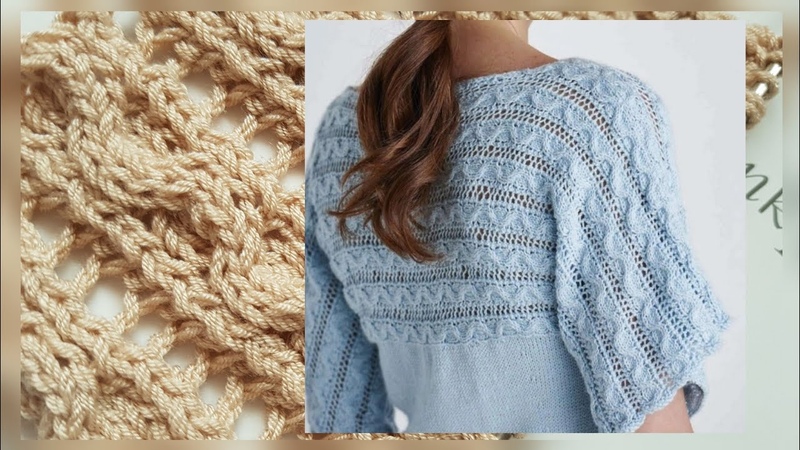 Разбираем узор для джемпера из журнала The Knitter knitting
