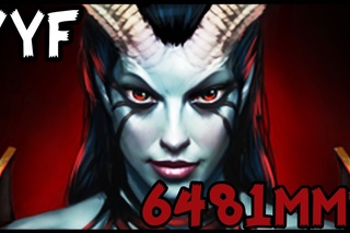 YYF 6481 MMR Plays Queen of Pain Dota 2