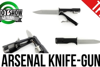 [SHOT 2018] One Badass Knife-Gun: The Arsenal RS-1 (And a Briefcase Gun!)