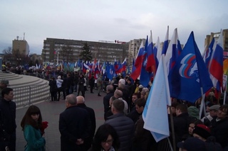 Мы вместе против террора. Митинг в Тамбове