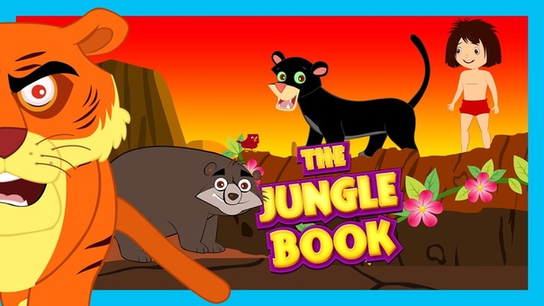 The Jungle Book Kids Animation Story, Fairy Tales Bedtime Story For