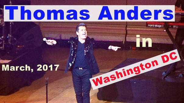 Thomas Anders And Modern Talking band Concert in Washington DC March 23,