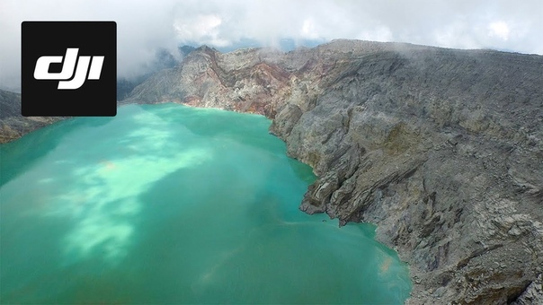 DJI Stories Kawah Ijen Crater (