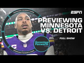 Are the Vikings better than the Lions | The Domonique Foxworth Show